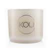 Essentials Aromatherapy Natural Wax Candle Glass - Joy (Australian White Flannel Flower)